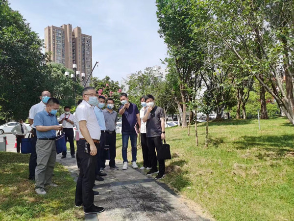 欢迎省管局、省水科院领导对我司（合同能源